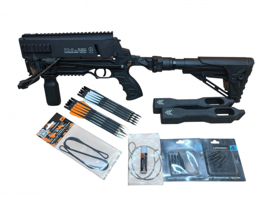 Steambow AR-Series – PD-5 Professional light - 135 lbs - inkl. 10 Pfeile, 2 CAW-Schnelllader