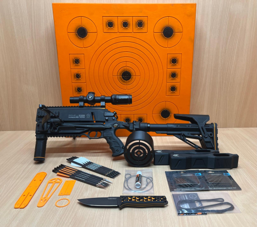 Steambow AR-Series – PD-5 Professional light - Orange-Bundle
