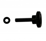 AR-6 Stinger II Befestigungsschraube mit Steambowlogo auf Plastikkopf + Sicherungsring für hintere Magazinbefestigung