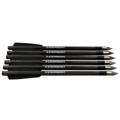 AR-Series – leichte 09,8g Carbon-Bodkinpfeile – Set aus 6 Stk.