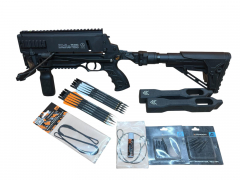 Steambow AR-Series – PD-5 Professional light - 135 lbs - inkl. 10 Pfeile, 2 CAW-Schnelllader
